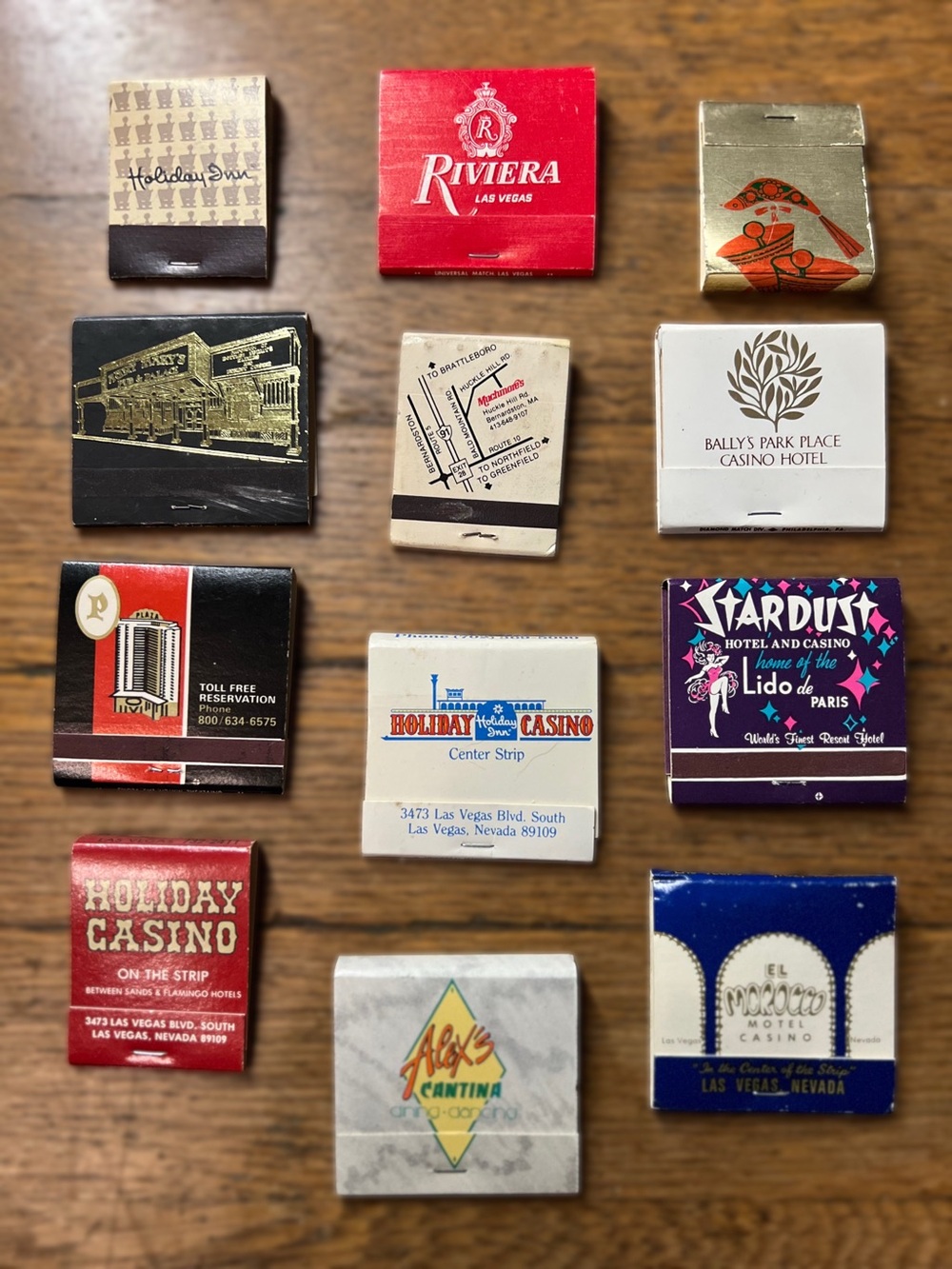 Vintage Matchbook Set